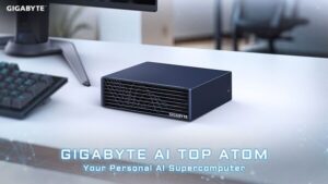 GIGABYTE 宣布個人 AI 超級電腦 AI TOP ATOM 將於10月15日正式上市