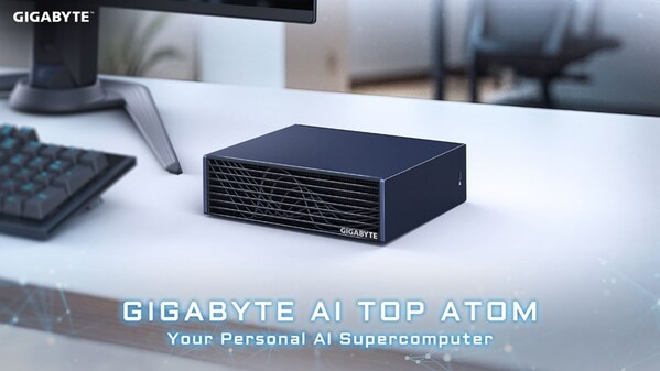 GIGABYTE 宣布個人 AI 超級電腦 AI TOP ATOM 將於10月15日正式上市