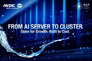 MiTAC Computing神雲科技以 AI 集群整合方案亮相 2025 OCP Global Summit，推动数据中心迈向开放与节能未来