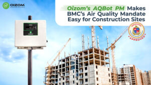 OizomのAQBot PM、建設現場におけるBMCの大気質管理義務への対応をスムーズに実現