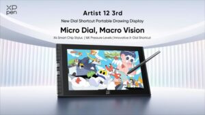 XPPenがXダイヤルショートカットキーとアップグレードされたX4スマートチップスタイラスを搭載した驚異的な新製品Artist 12 3rdを発表