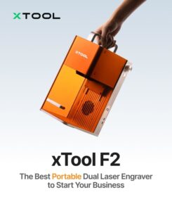 xTool、AIクラフティング・エージェントを搭載した高性能ポータブル・デュアルレーザー彫刻機「F2」を発表