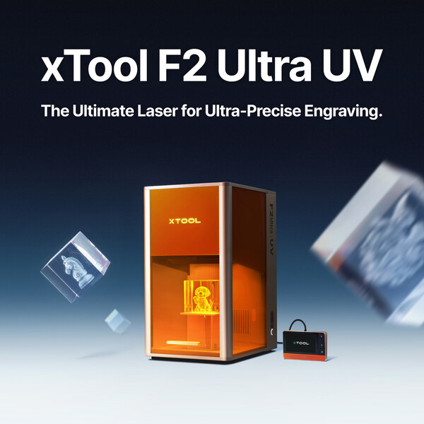 xTool、真の「ガラス加工マスター」となる超精密レーザー「F2 Ultra UV」を発表