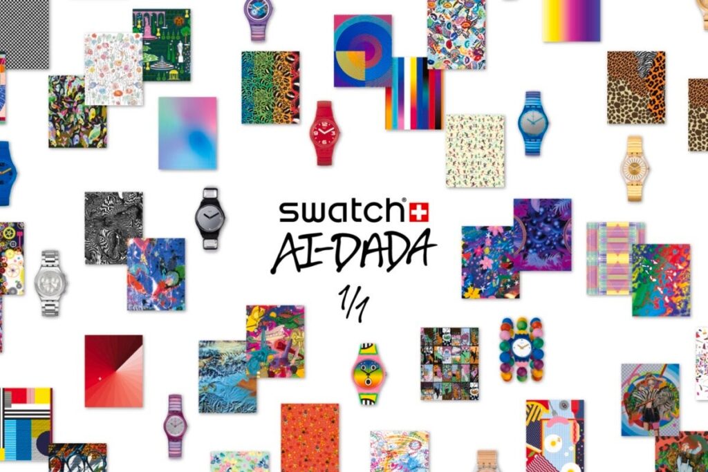 SWATCH はAI を通じて創造性を再構築：AI‑DADA の導入により、すべてのウォッチが唯一無二なものになる