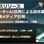 ＜メディア公開のお知らせ＞ 衛星データ×AIで「遊休農地」判定を実証