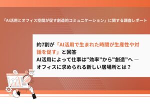 【約7割が「AI活用で生まれた時間が生産性や対話を促す」と回答】