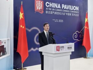 Linglong TireのWang Feng会長、COP30でスピーチを実施