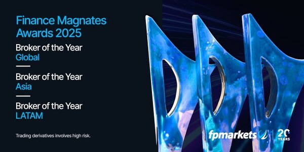 FP Markets、2025年度ファイナンスマグネイト賞で世界最優秀ブローカー賞を受賞