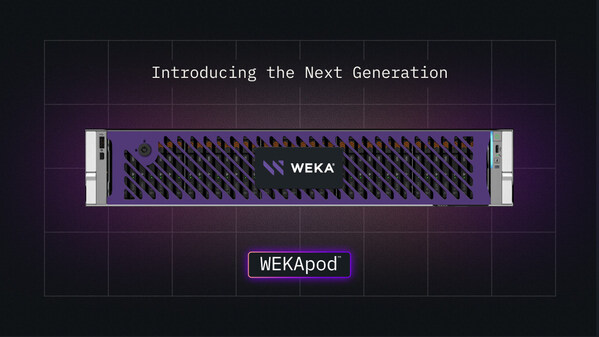 웨카, 차세대 WEKApod 어플라이언스 공개…AI 스토리지 경제성 새롭게 정의