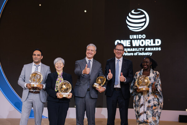 UNIDO、リヤドで第1回「ワン・ワールド持続可能性賞（One World Sustainability Awards）」受賞者を発表