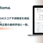 estoma、AIによるCDPスコア予測で最終評価の合致率100%を達成