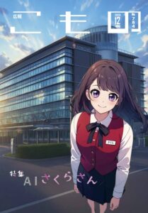 【広報こもの1２月号】特集は「AIさくら」さん 〜菰野町役場に新たな仲間が登場〜