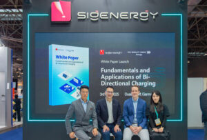 SigenergyとThe Mobility House Energy、ホワイトペーパー「双方向充電の基礎と応用」を発表