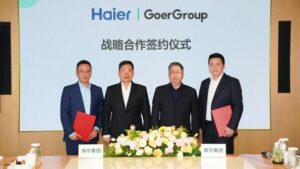 海尔集团与歌尔集团达成战略合作，新时达将助力歌尔深化智能制造领域布局