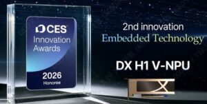 DEEPX發布DX-H1 V-NPU：30W單卡解決方案，挑戰GPU主導地位