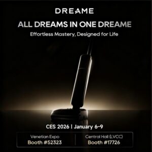 Dreame、CES 2026で乾湿両用掃除機の未来を披露