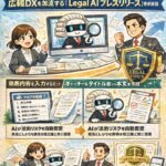 Legal AI - PR TIMESに最適化された記事作成からリーガルチェックまで全自動。広報DXを加速する「Legal AI プレスリリース」提供開始