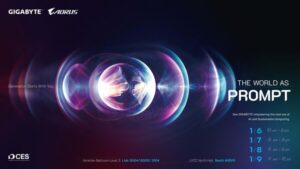 기가바이트, CES 2026에서 완전 몰입형 참여형 경험으로 인간-AI 상호작용 재정의