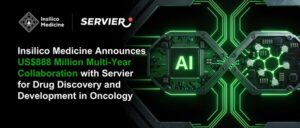 英矽智能宣布与施维雅达成价值 8.88 亿美元的多年期抗肿瘤药物研发合作