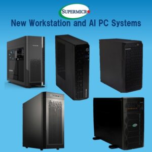Supermicro、エンタープライズ・クラスのAI性能をクライアント、エッジ、コンシューマー市場へ提供