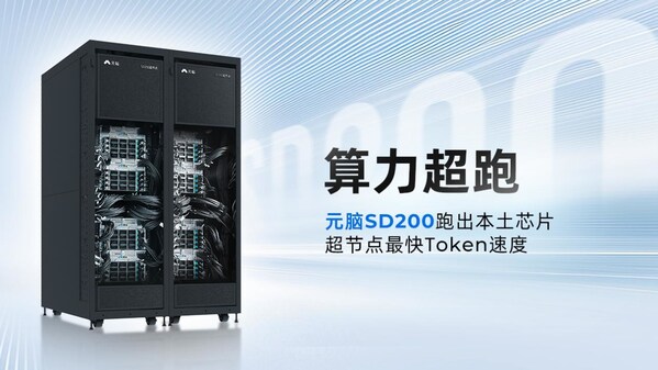 中国信通院：元脑SD200首个通过《超节点测试大纲》评测，Token速度快至8.73ms!