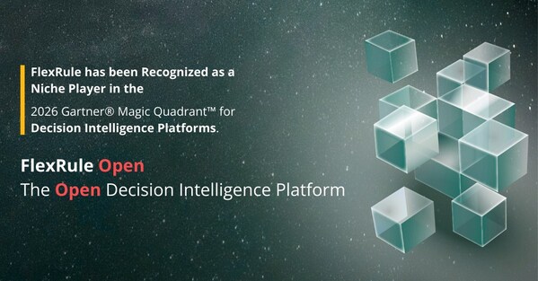 FlexRule®、2026年Gartner® Magic Quadrant™の意思決定インテリジェンスプラットフォーム部門でニッチ・プレーヤーとして認定