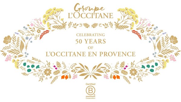 ロクシタングループ、L'Occitane en Provenceの50年の歩みを祝福