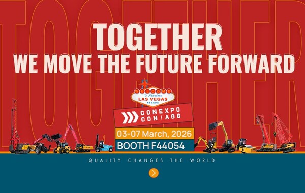 SANY、 CONEXPO 2026に新製品・スマート技術・サービスを出展