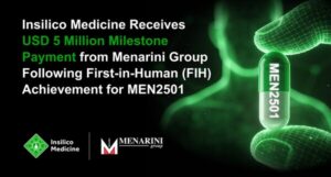英矽智能获美纳里尼3900万港币里程碑付款，合作项目MEN2501完成首例患者给药