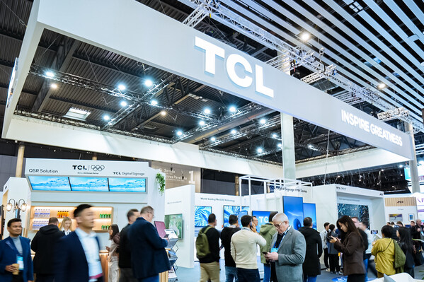 TCL Professional、ISE 2026でオリンピックレベルのデジタル・サイネージと商業用LEDソリューションを発表