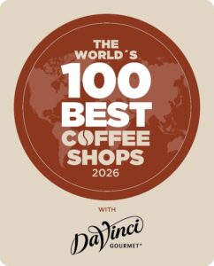 DaVinci Gourmet、 The World's 100 Best Coffee Shops 2026のタイトルスポンサーに選定