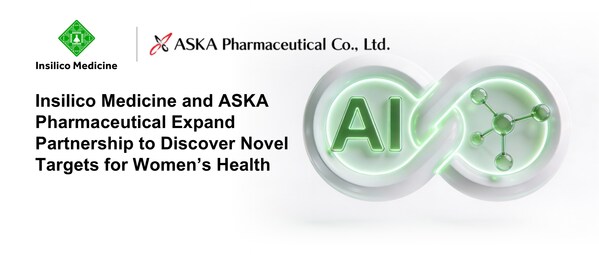英矽智能与ASKA制药达成战略合作，共同开展女性健康创新靶点发现