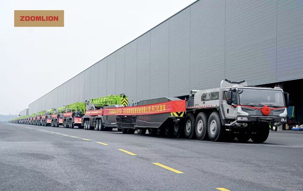 Zoomlion、世界向け機器出荷額12億米ドルで2026年をスタート