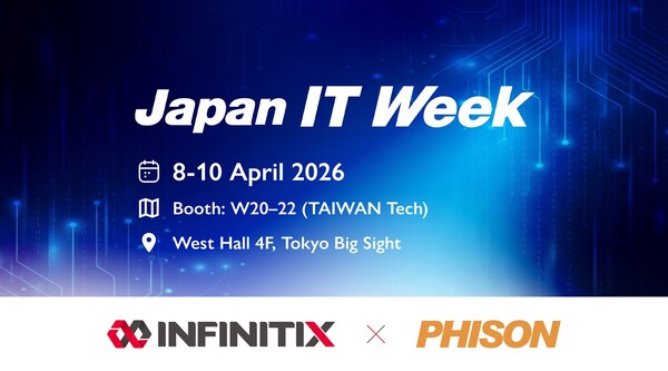 INFINITIX、Phison とともに IT WEEK JAPAN にて異種 AI インフラソリューションを展示