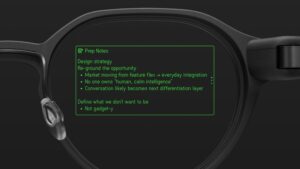 会話の事前準備をよりスムーズに：Even Realities G2に「Prep Notes」が登場