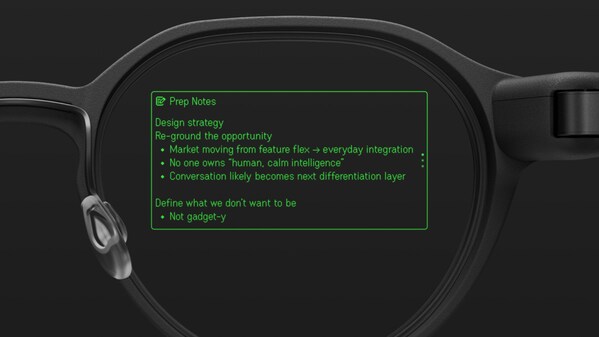 会話の事前準備をよりスムーズに：Even Realities G2に「Prep Notes」が登場