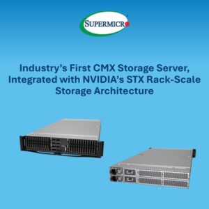Supermicro、AI推論のパフォーマンスを向上させるNVIDIA BlueField-4 STXストレージ・サーバーをいち早く発表