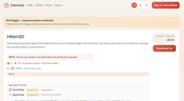 Hitem3DがOpenClawのスキルとして呼び出し可能に、構造化された画像から3D生成を実現