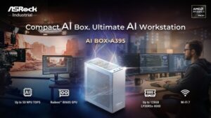 東擎發表AI BOX-A395精緻高效AI工作站 搭載 AMD Ryzen™ AI Max