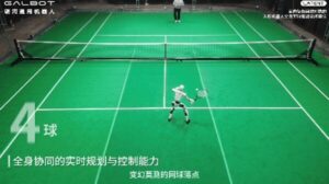 全球首个！银河通用全自主人形机器人打网球火爆全球