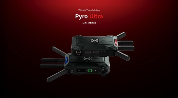 Link Infinite：Hollyland Pyro Ultra、4K60ワイヤレスでマルチユーザー監視を簡素化