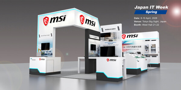 MSI、Japan IT Week 春 2026（Japan IT Week Spring 2026）でAIとエンタープライズ向けの包括的ソリューションを披露