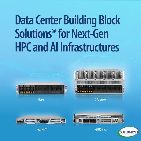 Supermicro、次世代AIインフラ向けArmベースプラットフォームとOCPシステムでデータセンター・ビルディング・ブロック・ソリューション®の柔軟性を拡大