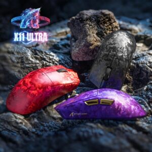 ATTACK SHARK、カーボンファイバー製ゲーミングマウス「X11 ULTRA」を2周年記念セールに先駆けて発売