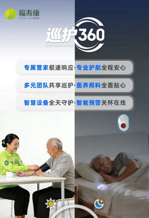 数智革新 共享巡护｜福寿康"巡护360"上海首发 构建AI+居家养老照护新范式