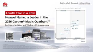 Huawei Raih Status Leader dalam 2026 Gartner® Magic Quadrant™ for Enterprise Wired and Wireless LAN Infrastructure Empat Tahun Berturut-turut