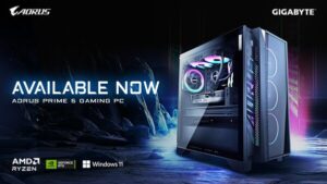 AORUS PRIME 5 电竞主机正式上市，展现技嘉核心技术与产品稳定实力