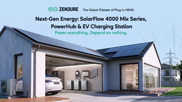 Zendure征拓推出PowerHub----欧洲首款插件式家庭能源管理系统中枢，可以将任何太阳能家庭打造为全屋能源生态系统