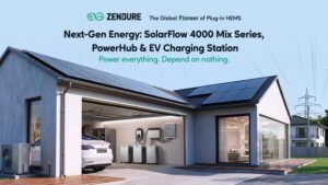 Zendure征拓推出PowerHub----歐洲首款插件式家庭能源管理系統中樞，可以將任何太陽能家庭打造為全屋能源生態系統