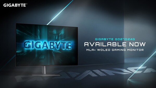GIGABYTE、競技向け27インチQHD 240Hz対応WOLEDゲーミングモニターの発売を発表